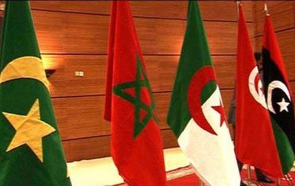 Banderas de los países de la Unión del Magreb Árabe