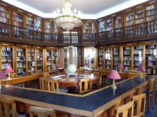 interior biblioteca Sao Lazaro, Arroios en Lisboa