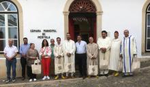 Delegación de Chauen ante el Ayuntamiento de Mértola, Portugal