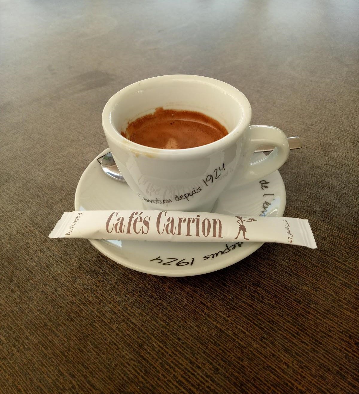 Taza Café Carrión, Tetuán