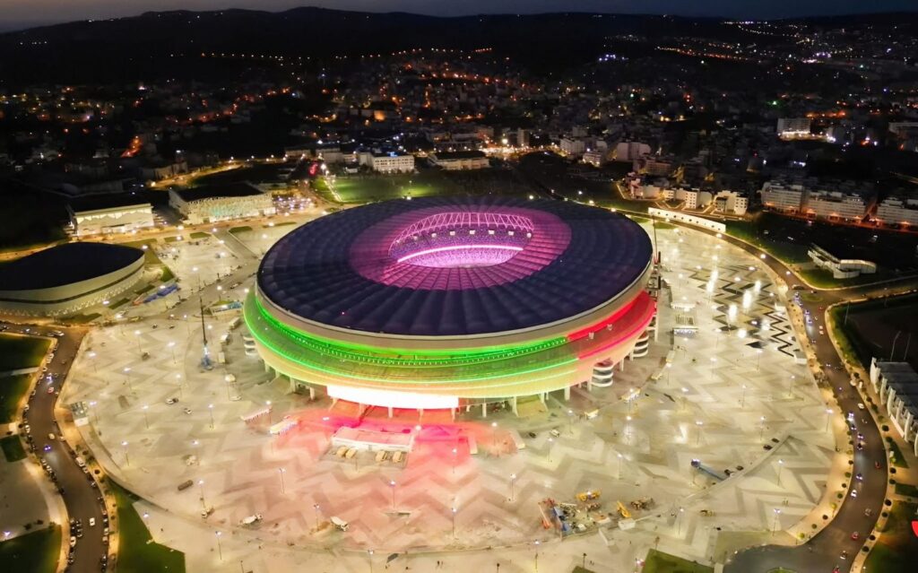 nuevo gran estadio de Tánger