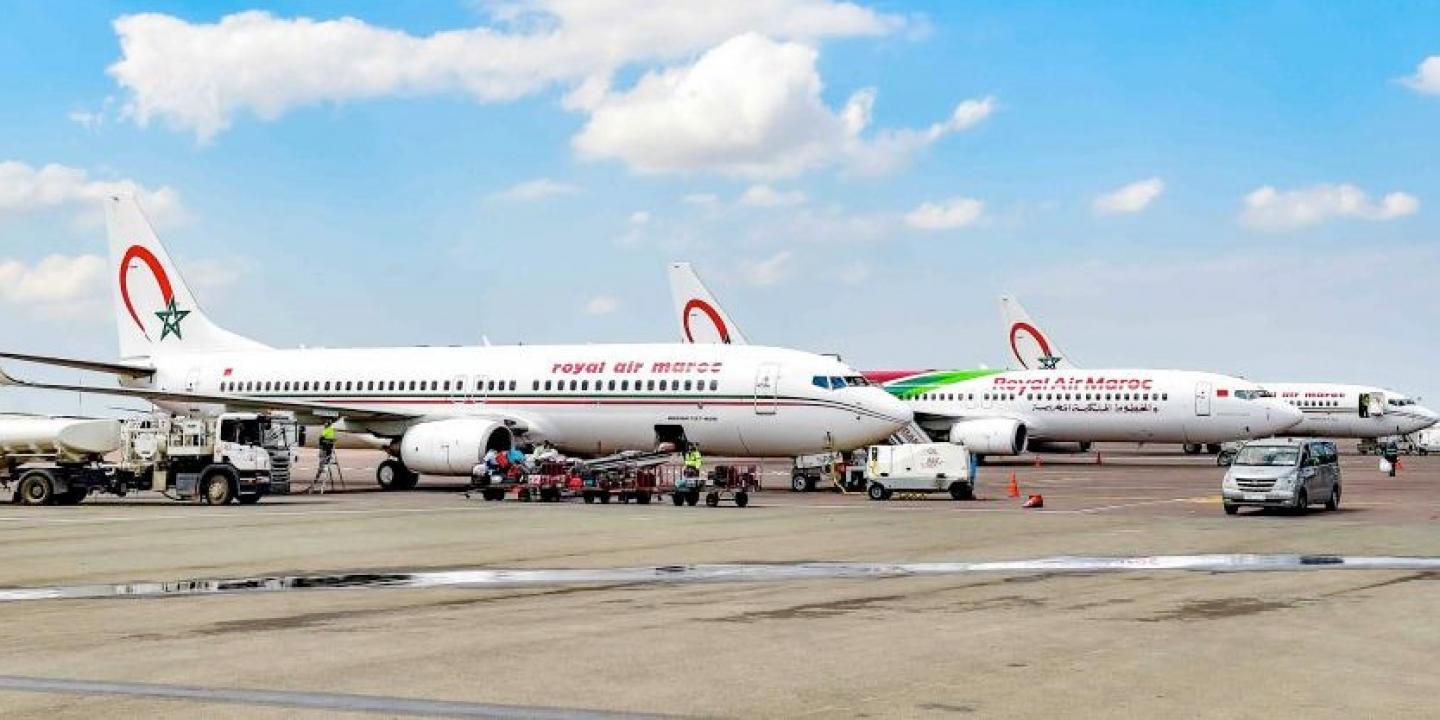 pista con aviones RAM en Tetuán