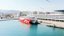 Ferri FRS en el puerto de Algeciras
