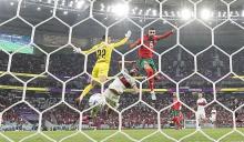 Gol de Marruecos ante Portugal en el Mundial de Catar