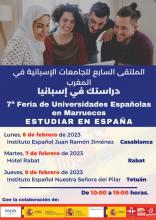 Cartel VII Foro Universidades Españolas en Marruecos