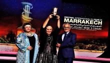Farida recoge reconocimiento festival cine Marrakech 2022