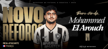 mohamed el arouch, fichaje en página web Botafogo